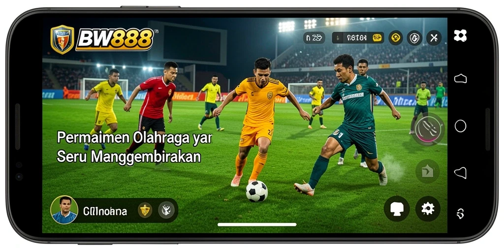 Tampilan menarik dari gameplay BW888 yang penuh aksi olahraga.