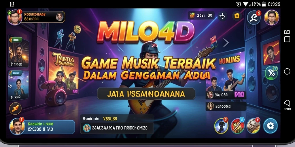 Tampilan gameplay <strong>MILO4D</strong> yang menarik dan interaktif.