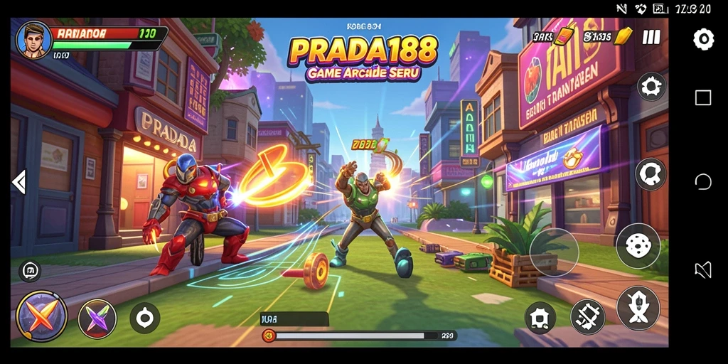Gameplay seru PRADA188 dengan grafis menarik dan tantangan Arcade.