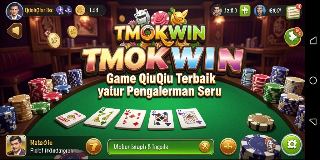 Tampilan gameplay QiuQiu yang seru dan interaktif.